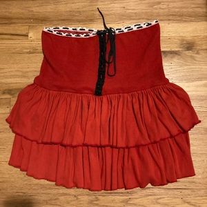 Vintage betsey johnson punk label skirt or top